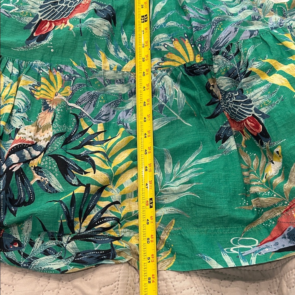 Maeve Green Tropical Print Maxi Dress - Picture 6 of 7